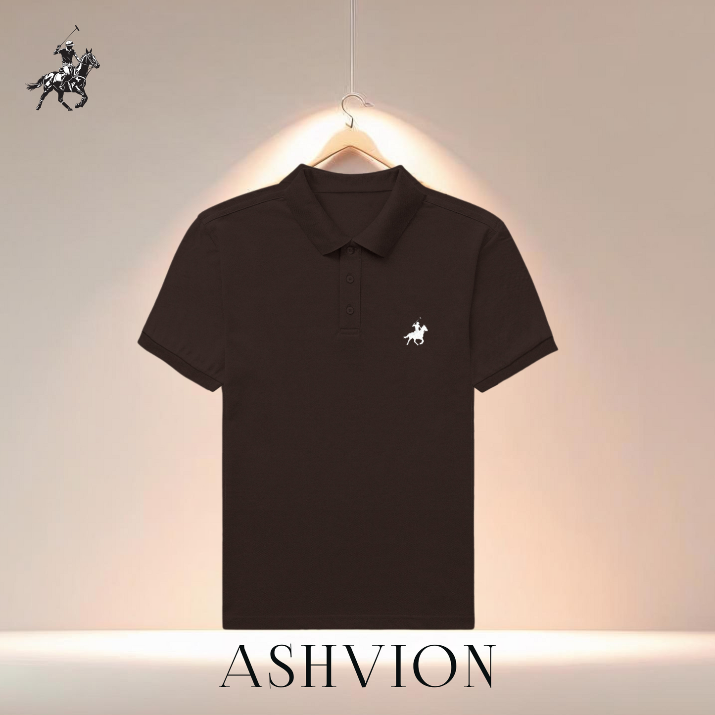 Ashvion Men’s Polo – Classic Comfort with a Signature Edge