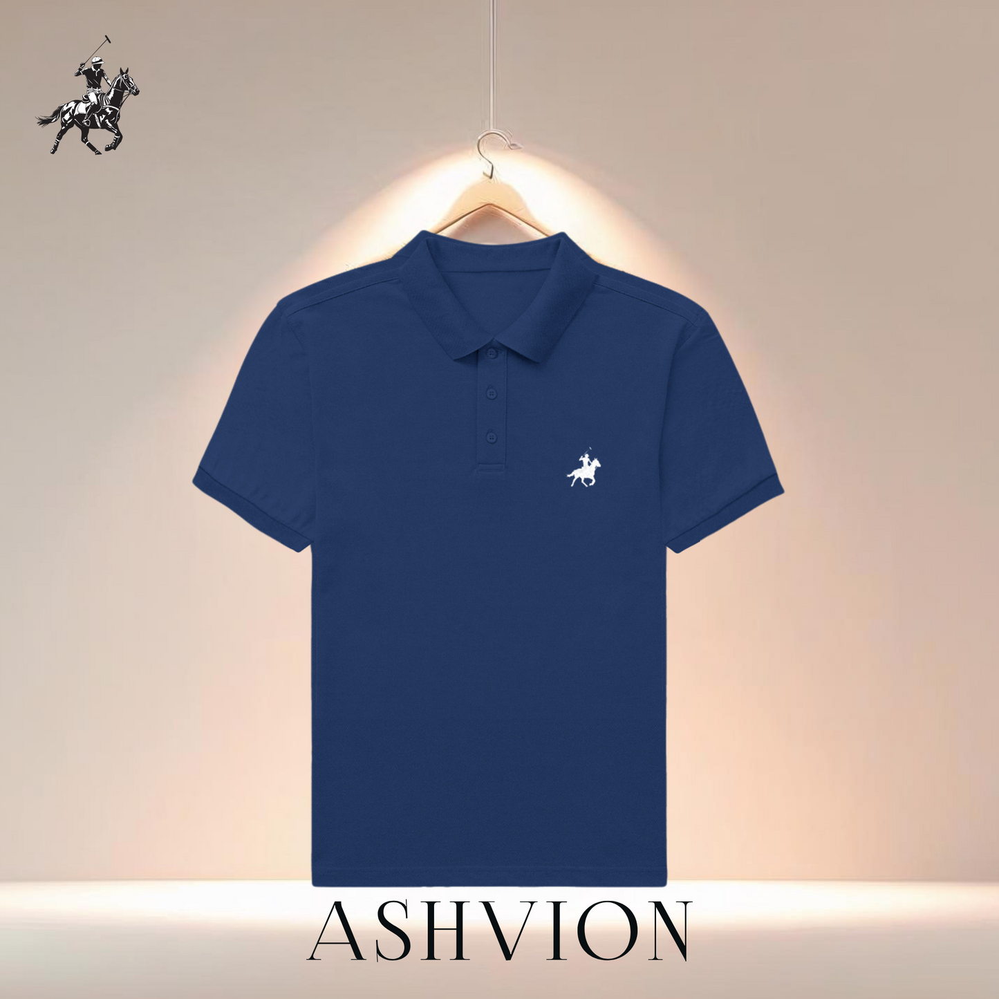 Ashvion Men’s Polo – Classic Comfort with a Signature Edge