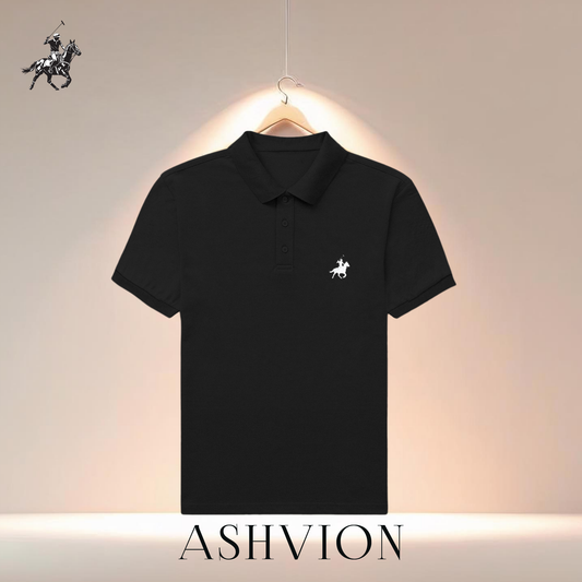 Ashvion Men’s Polo – Classic Comfort with a Signature Edge